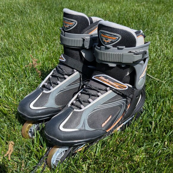 EUC Men's Bladerunner Advantage Pro Rollerblades Inline Skates Size 12 - Picture 2 of 7
